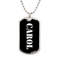 Carol v3 - Luxury Dog Tag Necklace