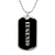 Eugenio v2 - Luxury Dog Tag Necklace