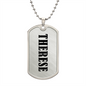 Therese v01 - Luxury Dog Tag Necklace