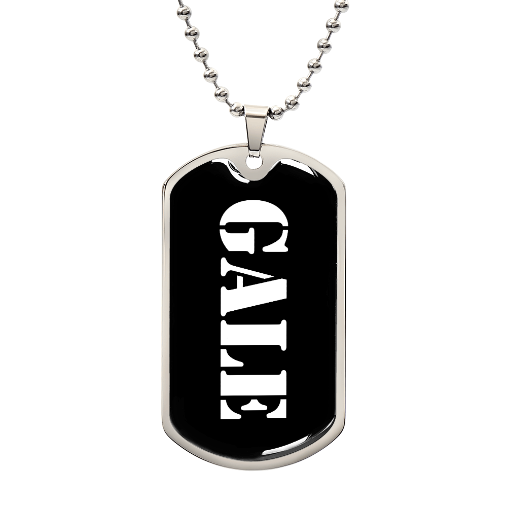 Gale v3 - Luxury Dog Tag Necklace