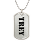 Trey - Luxury Dog Tag Necklace