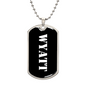 Wyatt v3 - Luxury Dog Tag Necklace