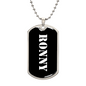 Ronny v3 - Luxury Dog Tag Necklace