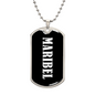 Maribel v03 - Luxury Dog Tag Necklace
