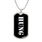 Hung v3 - Luxury Dog Tag Necklace