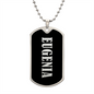 Eugenia v02 - Luxury Dog Tag Necklace