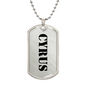 Cyrus - Luxury Dog Tag Necklace