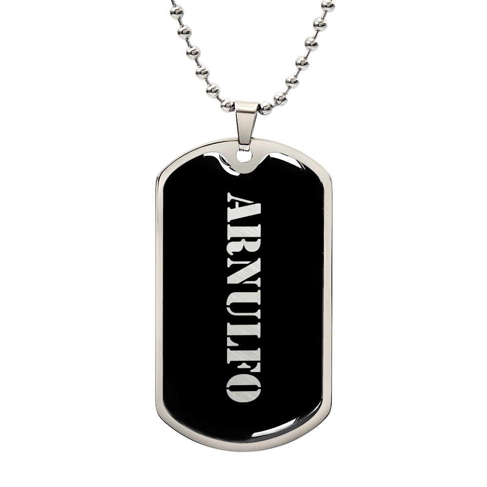 Arnulfo v2 - Luxury Dog Tag Necklace