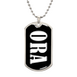 Ora v03 - Luxury Dog Tag Necklace