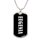 Eugenia v03 - Luxury Dog Tag Necklace