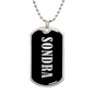 Sondra v02 - Luxury Dog Tag Necklace