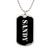 Sandy v2 - Luxury Dog Tag Necklace