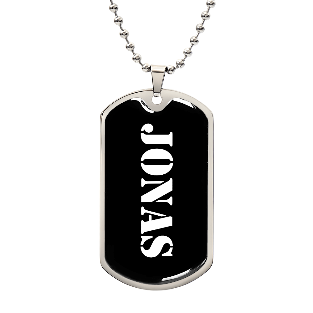 Jonas v3 - Luxury Dog Tag Necklace