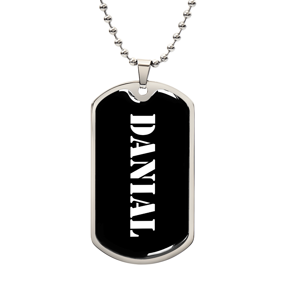 Danial v3 - Luxury Dog Tag Necklace