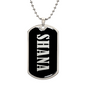 Shana v02 - Luxury Dog Tag Necklace