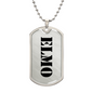 Elmo - Luxury Dog Tag Necklace