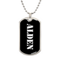 Alden v3 - Luxury Dog Tag Necklace