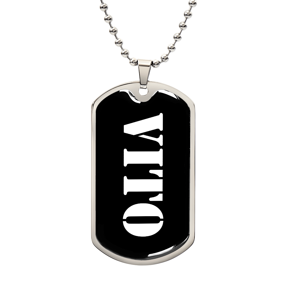 Vito v3 - Luxury Dog Tag Necklace