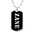 Zane v2 - Luxury Dog Tag Necklace