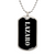 Lazaro v2 - Luxury Dog Tag Necklace