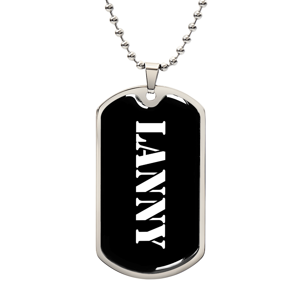 Lanny v3 - Luxury Dog Tag Necklace