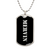 Mervin v2 - Luxury Dog Tag Necklace