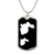 Mama Rabbit With 1 Kitten v3 - Luxury Dog Tag Necklace
