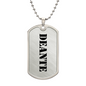 Deante - Luxury Dog Tag Necklace