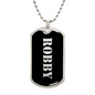 Robby v2 - Luxury Dog Tag Necklace