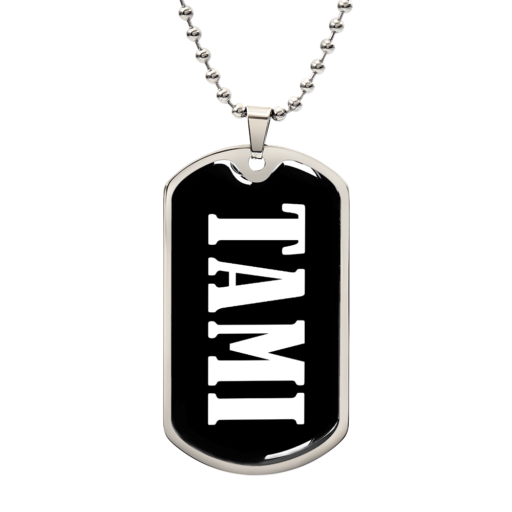 Tami v03 - Luxury Dog Tag Necklace