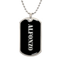 Alfonzo v2 - Luxury Dog Tag Necklace