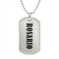 Rosario v01 - Luxury Dog Tag Necklace