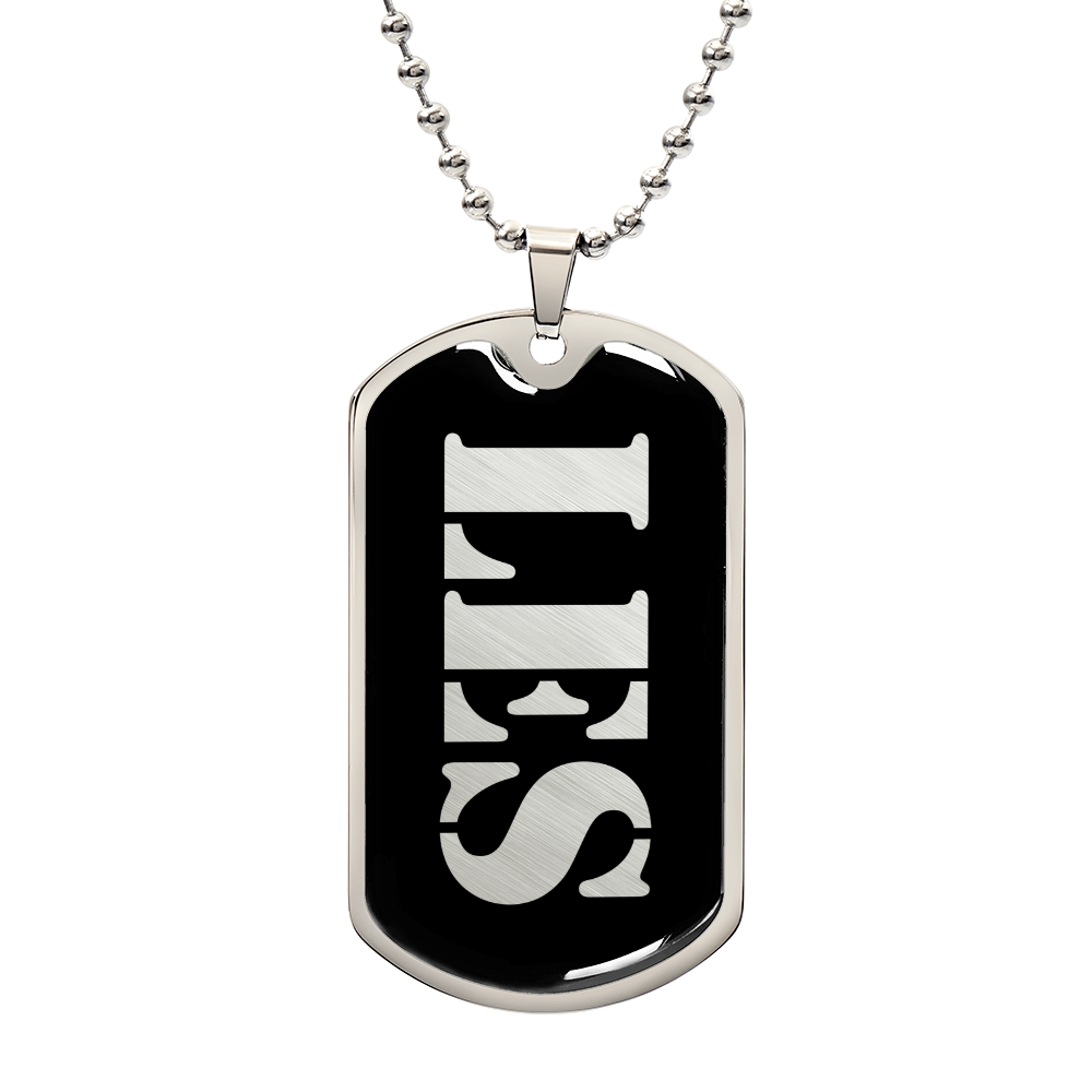 Les v2 - Luxury Dog Tag Necklace