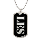Les v2 - Luxury Dog Tag Necklace