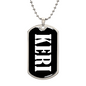 Keri v03 - Luxury Dog Tag Necklace