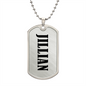 Jillian v01 - Luxury Dog Tag Necklace