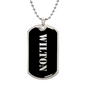 Wilton v2 - Luxury Dog Tag Necklace