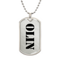 Olin - Luxury Dog Tag Necklace