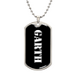 Garth v3 - Luxury Dog Tag Necklace