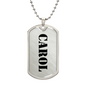 Carol - Luxury Dog Tag Necklace
