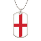 English Flag - Luxury Dog Tag Necklace
