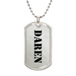 Daren - Luxury Dog Tag Necklace