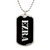 Ezra v2 - Luxury Dog Tag Necklace