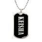 Keisha v02 - Luxury Dog Tag Necklace
