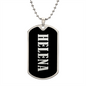 Helena v02 - Luxury Dog Tag Necklace