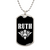 Ruth v03a - Luxury Dog Tag Necklace