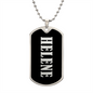 Helene v02 - Luxury Dog Tag Necklace