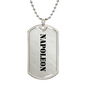 Napoleon - Luxury Dog Tag Necklace