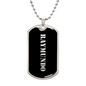 Raymundo v2 - Luxury Dog Tag Necklace