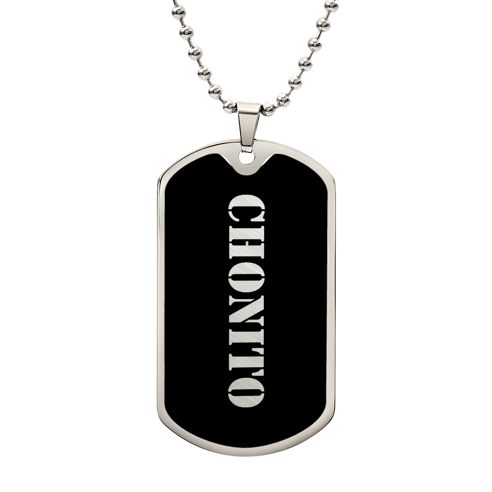 Chonito v2 - Luxury Dog Tag Necklace